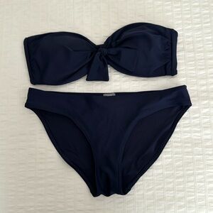 Arie navy blue bikini